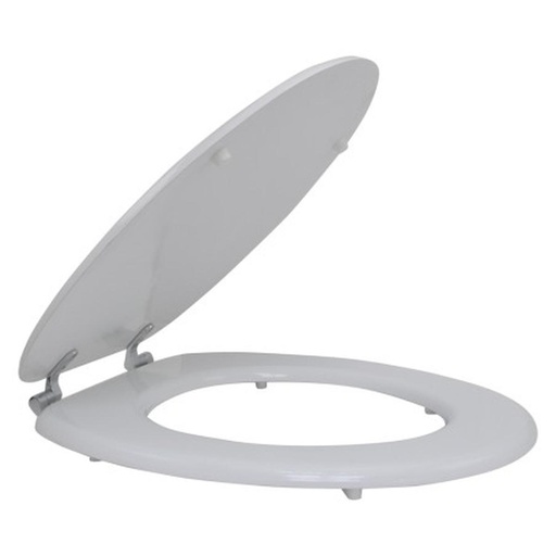 [2081344] SEDILE WC UNIVERSALE BIANCO LEGNO MDF C/SOFT CLOSING