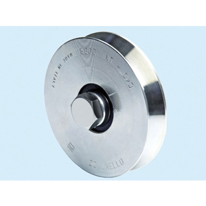 [121110] RUOTE CANCELLI ZINCATE A.300V MM.100