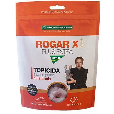 [6063748] ESCA TOPICIDA "ROGAR X" GR.150 IN PASTA - ALL'ARANCIA