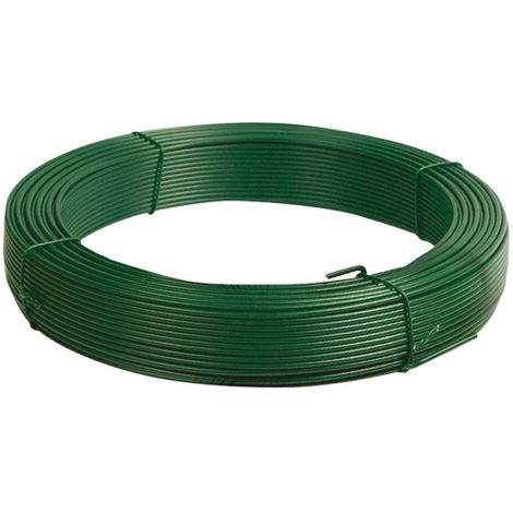[506669] C FILO PLASTIFICATO LEGATURE 1.0/1.8MM 100MT VERDE