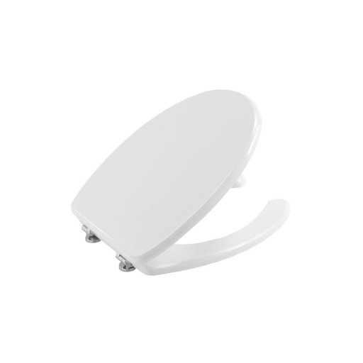 [2081540] SEDILE WC X DISABILI BIANCO IN MDF - CERN.METALLO REGOLABILI