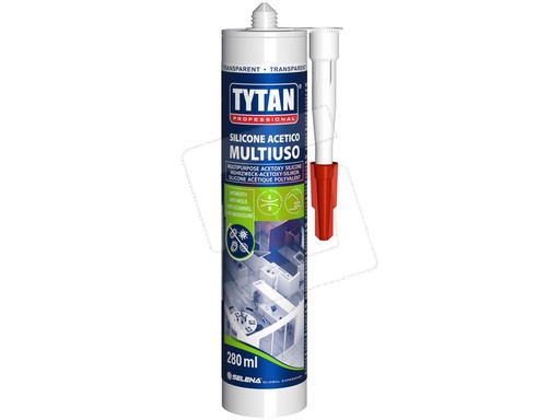 [46335] SILICONE ACETICO UNIVERSALE MULTIUSO ML.280 - BIANCO