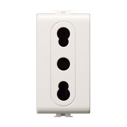 [ECSE8080] PRESA ITALIANA BIVALENTE CON SICUREZZA 10/16