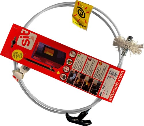 [700914] KIT PULI PELLET "EKO" C/ASTA 2MT + SCOV. D.80MM