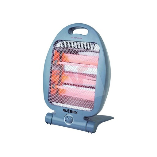 [44864] STUFA AL QUARZO ARES COL.GRIGIO 400-800W