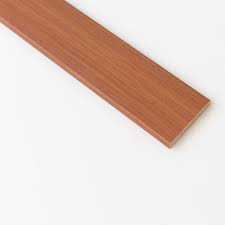 [2261] COPRIFILO 70X10MM MDF 240CM NOCE TANGANICA