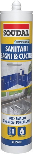 [115788] SILICONE SANITARI TRASPARENTE - 300ML