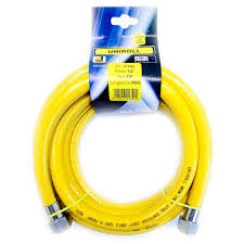 [11340] FLESSIBILE GAS DA MT.4 RIVESTITO GIALLO