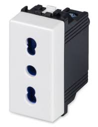 [6726202] PRESA BIVALENTE 10/16A 250V - 2P + T