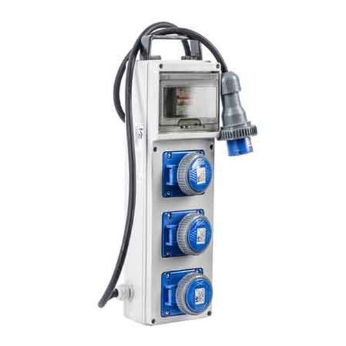 [6786602] QUADRO DI DISTRIBUZIONE "SLIM" CON SCHUKO CM.13,6X9,5X42,5H