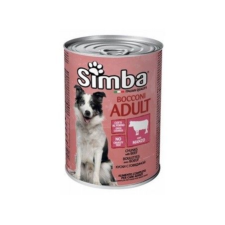 [6160618] ALIMENTO PER CANI BOCCONI - MANZO GR.1230GR