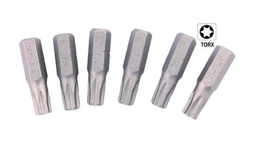 [5066520] INSERTI X VITI TORX 1/4" TX 40X25MM