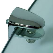 [036000] MORSETTO REGGIVETRO IN ZAMA PZ 2 - FIN.ALLUMINIO H.4/10MM